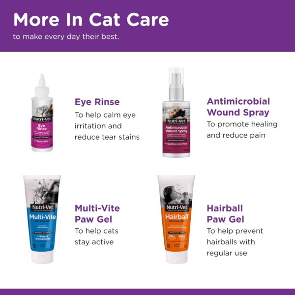 Nutri-Vet Uri-Ease Paw Gel for Cats |Helps Maintain Urinary Tract Health| Salmon Flavor | 3 ounces - Image 7