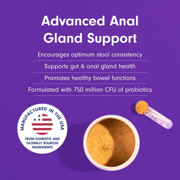 Petlab Co. Anal Gland Support – Target Scooting & Fishy Odor - Supports Anal Gland Health While Helping to Optimize Stool Consistency - Easy to Use Powder - Image 6