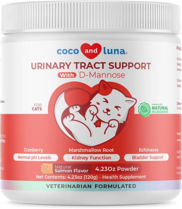 Cranberry for Cats - Incontinence Support, Urinary Tract Support, Cat UTI, Bladder Support, 120g Powder (for Cats)