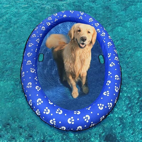 Dog Pool Float Inflatable Dog Floats for Pool Dog Floaties Swimming Pool Floats for Small Medium Large Dog Puncture Proof