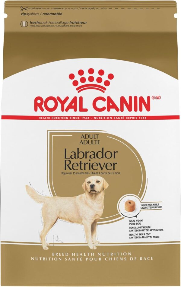 Royal Canin Labrador Retriever Adult Dry Dog Food, 30 lb bag