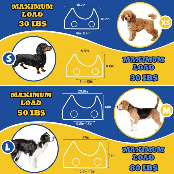 Dog Grooming Hammock,Dog Grooming Supplies,Dog Hammock,Dog Grooming Harness,Pet Grooming Hammock,Grooming Table,Dog Nail Clipper,Dogs Cats Grooming,Claw Care (M) - Image 5