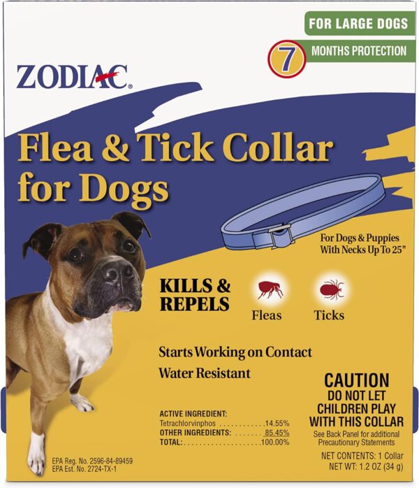 Zodiac Flea and Tick Collar for Large Dogs