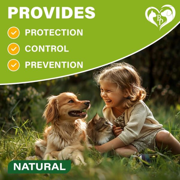 Flea and Tick Prevention for Small Dogs & Cats, Rabbits - Natural Flea Treatment & Pest Control - Topical Flea & Mosquito Repellent for Puppy and Kitten - All Pets - Image 5