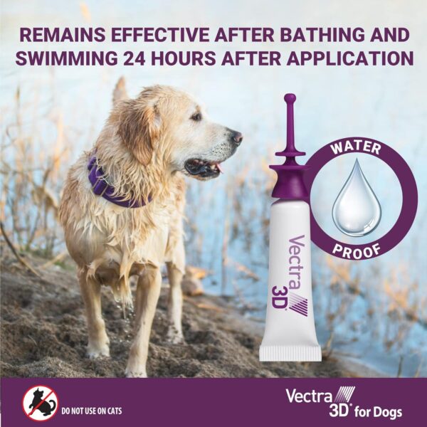 Vectra 3D for Dogs Flea, Tick & Mosquito Treatment & Prevention for Medium Dogs (21 – 55 lbs), 6 Month Supply - Image 8