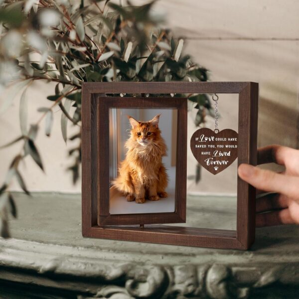 Craftique Pet Memorial Gifts for Dogs Cats- Picture Frame with Touching Words- Dog Cat Memorial Gifts for Loss of Dog Cat, Loss of Dog Sympathy Gift, Dog Cat Bereavement Condolence Gift, 4”x6” Photo - Image 6