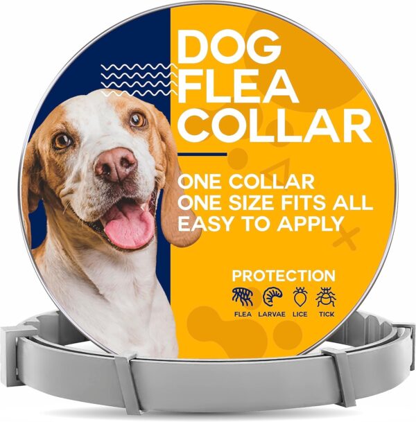 Flea and Tick Prevention for Dogs - Adjustable - One Size Fits All