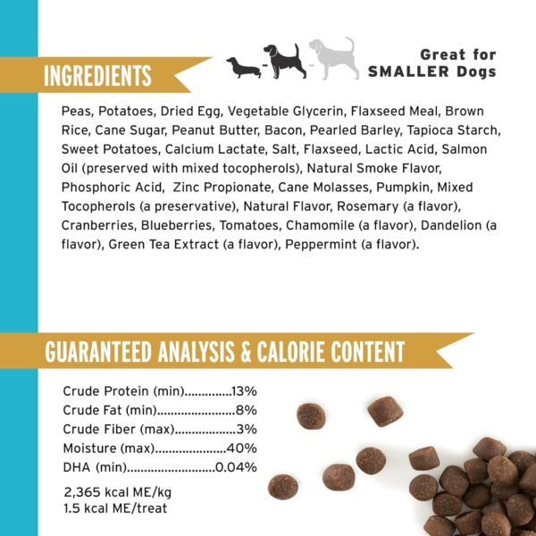 Pet Botanics 4 oz. Pouch Training Rewards Puppy Bites Soft & Chewy, Peanut Butter Flavor, with 200 Treats Per Bag, The Choice of Top Trainers - Image 3