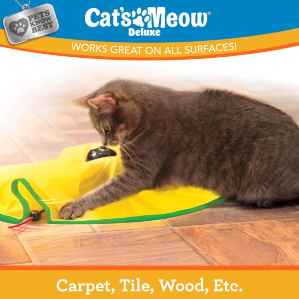 Cat's Meow Motorized Wand Cat Toy, Automatic 30 Minute Shut Off, 3 Speed Settings, The Toy Your Cat Can't Resist, Pets Know Best - Image 4