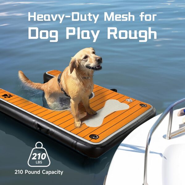 Dog Water Ramp for Dogs up to 210 lbs to Easily Climb Out of The Water - Image 7