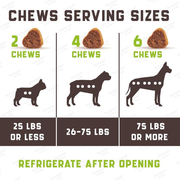 Flea and Tick Prevention Chewable for Dogs - No Collars, No Mess - Easy Help with Flea and Tick for Dogs - American Quality - for All Breeds and Ages - Duck-Flavored Treats - 180 Flea Chews for Dogs - Image 5