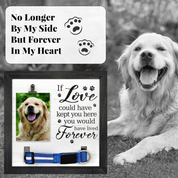 Pet Memorial Frame - Pet Memorial Gifts - Cat Memorial - Dog Memorial Gifts for Loss of Dog - Dog Memorial Picture Frame - Dog Frames for Pictures Memorial (If You) - Image 4