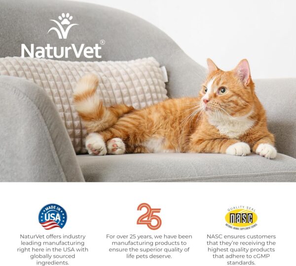 NaturVet – Digestive Enzymes for Cats Plus Probiotics – 60 Soft Chews – Helps Support Diet Change & A Healthy Digestive Tract – Aids in The Absorption of Vitamins & Minerals – 30 Day Supply - Image 9