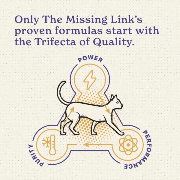 The Missing Link Feline Superfood Supplement Powder 6oz Bag, Veterinarian Formulated, Balanced Omega 3 & 6 for Healthy Skin & Coat, Digestion, Immunity & Overall Cat Health - Image 7