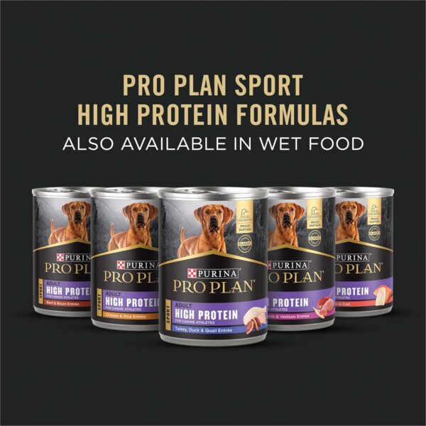 Purina Pro Plan SPORT Adult 7+ Performance 30/17 Chicken & Rice Forumula Dry Dog Food - 4 lb. Bag - Image 7