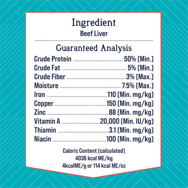 Stewart Freeze Dried Dog Treats, Beef Liver, Salmon, Chicken Liver & Chicken Breast, 4 oz, 12 oz, 14 oz, 21 oz, Resealable Tub, Grain Free & Gluten Free, Single Ingredient, Dog Training Treats - Image 2