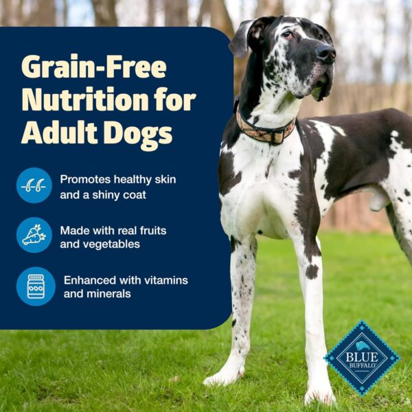 Blue Buffalo Freedom Grain-Free Dry Dog Food, Complete & Balanced Nutrition for Adult Dogs, Made in the USA With Natural Ingredients, Chicken & Potatoes, 24-lb. Bag - Image 3