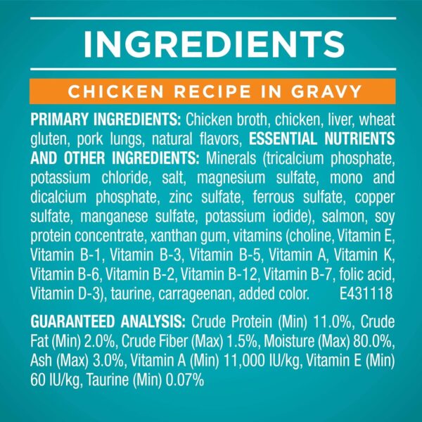 Purina ONE Natural, High Protein Wet Cat Food Variety Pack, True Instinct Turkey, Chicken and Tuna Recipes - (Pack of 2 Packs of 12) 3 oz. Cans - Image 6