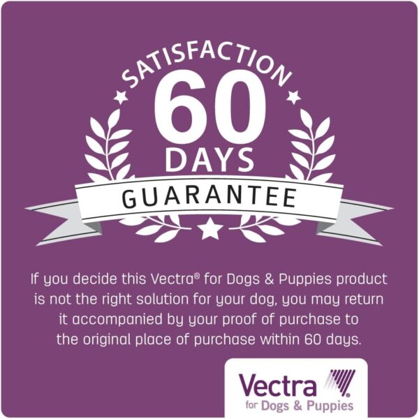 Vectra® for Dogs & Puppies Flea Treatment & Prevention for Medium Dogs (21-55 lbs.) 3-month supply - Image 9