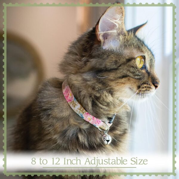 Country Brook Petz - Red Hawaiian Cat Collar - Summer Breeze Collection Featuring Sunny Designs - Image 2