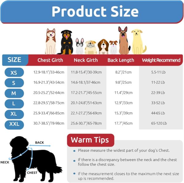 ASENKU Lightweight Dog Life Jacket,Dog Life Vest for Swimming Boating, Dog Swimming Vest with High Flotation Pet Life Jacket for Small Medium and Large Dogs - Image 4