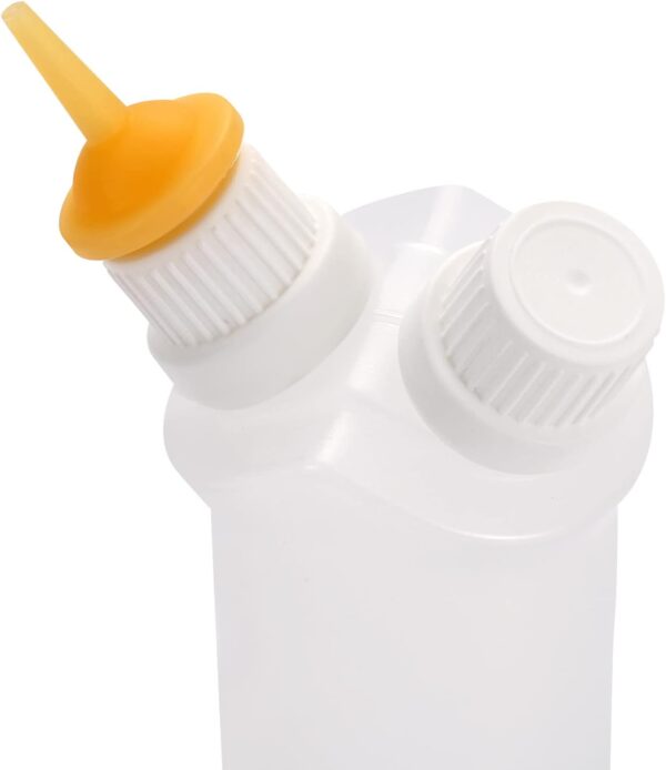 Pet Feeding Bottle with Two Silicone Nipple and Syringes for Puppy Dog Cat or Other Pets - Image 4