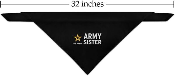 U.S. Army Sister Dog Pet Bandana - Image 2