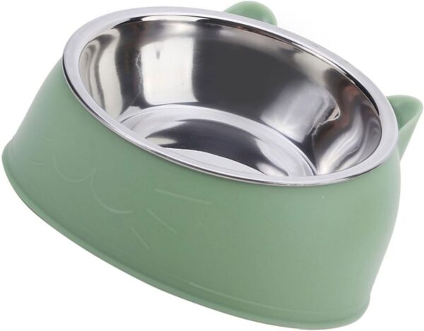 Relief Neck Pressure Bowl Cats Feeding Watering Bowl Space Saving Neck Protected Eatting Watering Bowl for Feeding - Image 3