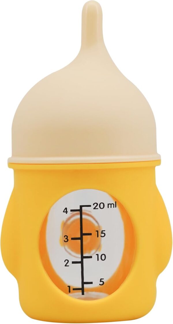 Puppy Bottles for Nursing，Kitten Bottles for Nursing，Pet Feeding Bottle，(Yellow- 20ml) - Image 7