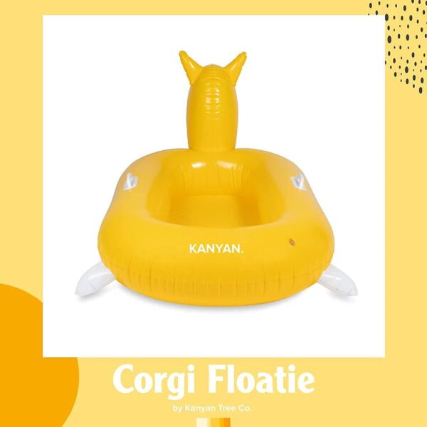 The Corgi Floatie (Corgi Pool Float) by KANYAN. Giant Inflatable Dog Pool Float (Dog Float). Funny Pool Floats (Party Float) - Image 7