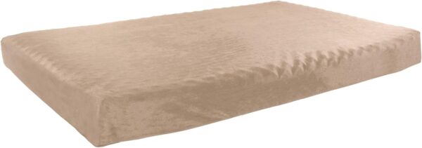 Memory Foam Dog Bed Collection? 2-Layer Orthopedic Dog Bed with Machine Washable Cover - Dog Bed for Large Dogs up to 95lbs by PETMAKER (Tan) - Image 7