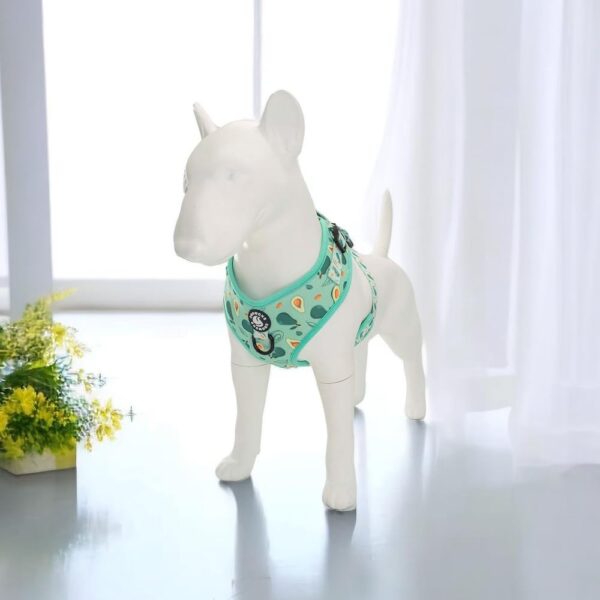 Dog Cat Harness and Leash Set, Puppia Soft Mesh Padded and Adjustable Puppy Vest Cute Dog Clothes Escape Proof Easy Walk Dog Accessories - Image 6