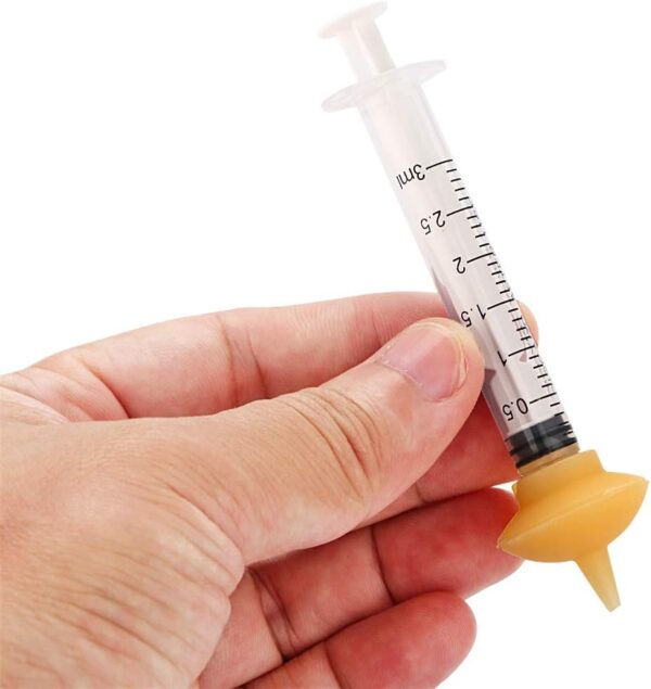 Mini Pet Feeding Bottle and Syringes with Nipples for Small Cat Dog Animals (Model 5) - Image 3