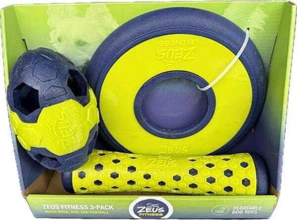 Large Dog Toys - Tough Dog Toys - Dog Toys for Agressive Chewers 3-Pack Floatable Dog Toys - Dog Pool Toys - Dog Chew Toys - Rubber Dog Toys - Dog Toys Pack - Image 6