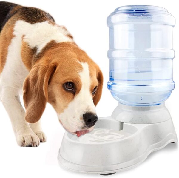 Dogs Water Dispenser,Water Bowl for Dogs,Pet Water Dispenser,Automatic Dog Water Bowl Cat Water Dispenser Dog Drinking Fountain,1 Gallon (Waterer) - Image 7