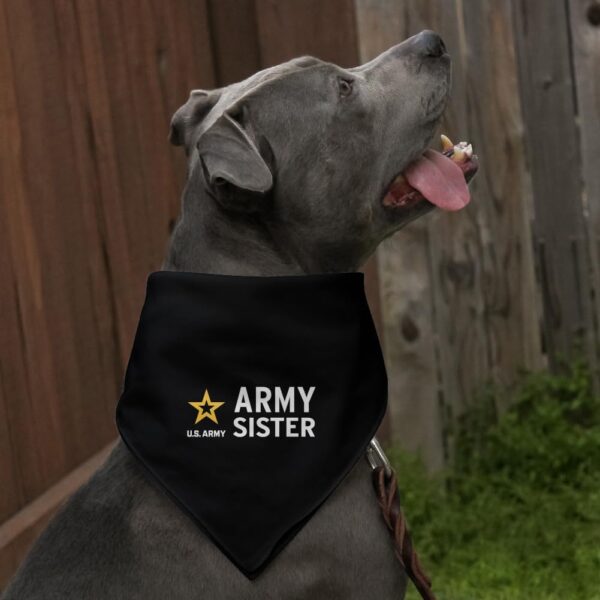 U.S. Army Sister Dog Pet Bandana - Image 3