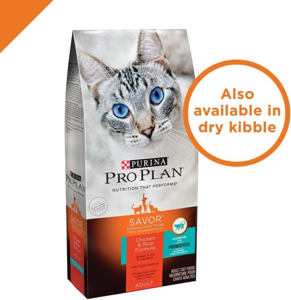 Purina Pro Plan Gravy, High Protein Wet Cat Food, COMPLETE ESSENTIALS Turkey & Vegetable Entree - (Pack of 24) 3 oz. Pull-Top Cans - Image 9