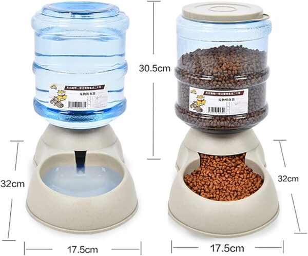 Pet Feeding Solution Automatic Cat & Dog Cafe Feeder and Water Dispenser in Set with Food Scoop - Ito Rocky 6-Meal Automatic Food Dispenser for Small/Middle Puppy and Kitten - Image 7