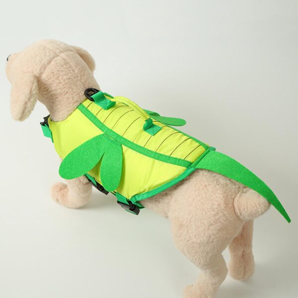 Life Jacket,Dog Pool Cloth Preservers Vests Dogs Pool Vests Belt with Handle for Pool Dog Beach Clothes Lightweights - Image 5