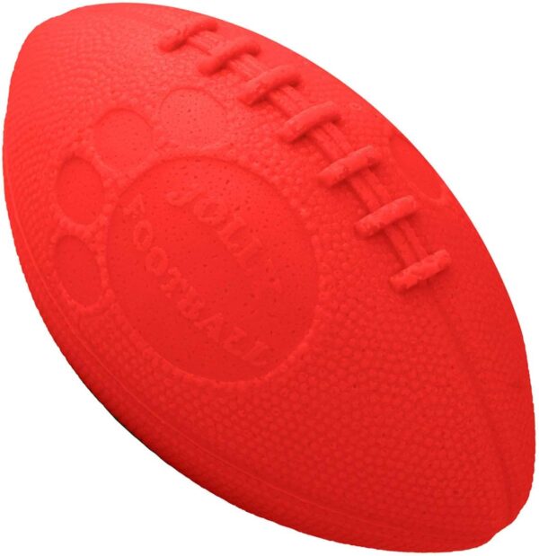 Jolly Pets Football Dog Toy, 8 Inches, Orange