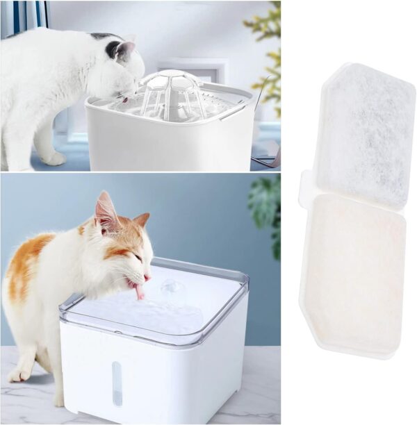 10Pcs Pet Fountain Filter Replacement Cat Water Fountain Filter Pet Drinking Dispenser Filter Cat Feeding and Watering Supplies - Image 3