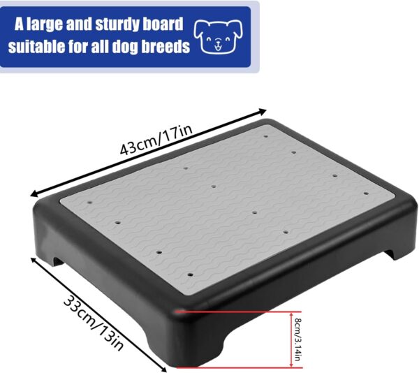 Dog Training Place Board with Non-Skid Surface, Dog Platform for Training, Portable Dog Agility Platform，Dog Training Stand, Dog Training Equipment Suitable for Small, Medium Dogs - Image 2