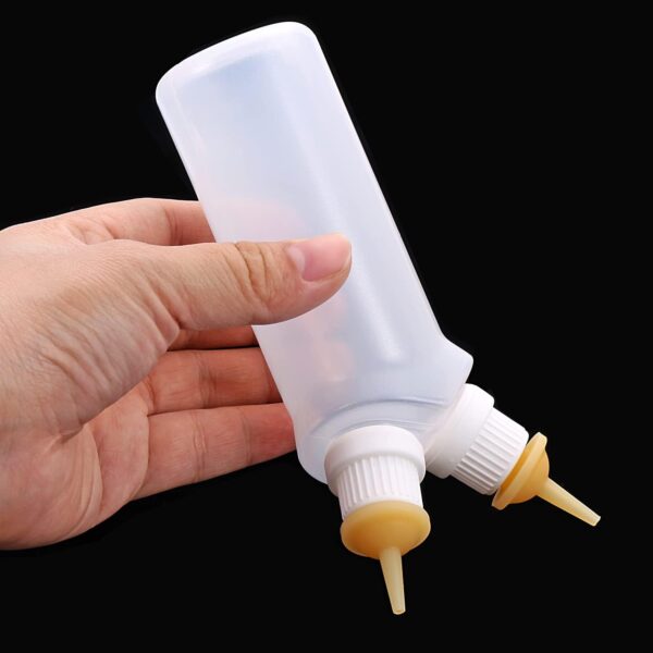 Pet Feeding Bottle with Two Silicone Nipple and Syringes for Puppy Dog Cat or Other Pets - Image 7