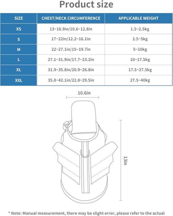 Tear proof dog life vest, single piece belly support, superior buoyancy, pet safe flotation vest for swimming, boating, pool and beach（Green-M） - Image 3