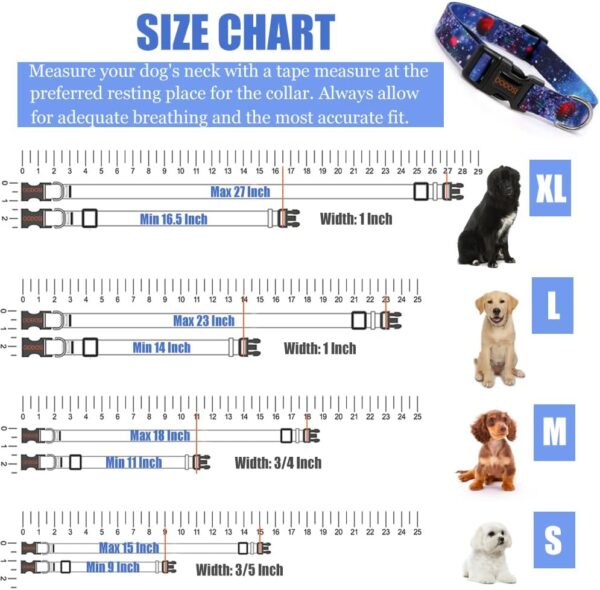 Dog Collar, Soft Adjustable Dog Collars for Small, Large, Medium Dogs - Image 5