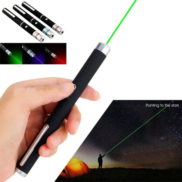 Cat Laser Pointer for Cats USB Rechargeable Dogs Pet Interactive Toys Indoor Outdoor Chaser Tease Green Red Light Blue Violet Laser Pen Kitten (3 Colors Mixed, 3 PCS Pack Laser Color Mixed) - Image 7