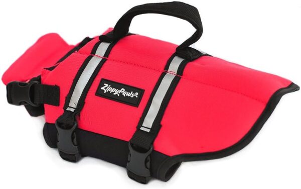 ZippyPaws Adventure Life Jacket for Dogs - Red - Small - Image 2