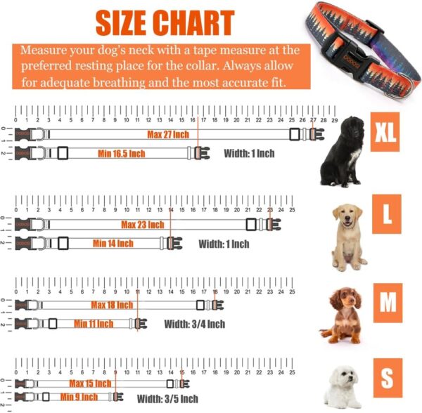 Dog Collar, Soft Adjustable Dog Collars for Small, Large, Medium Dogs - Image 5