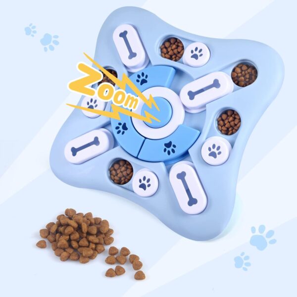 Interactive Dog Puzzle Toys for Large Medium Small Smart Dogs, Squeaky Enrichment Mentally Stimulation Toys for Training, Dog Treat Chew Toy for Puppy&Cats - Image 8