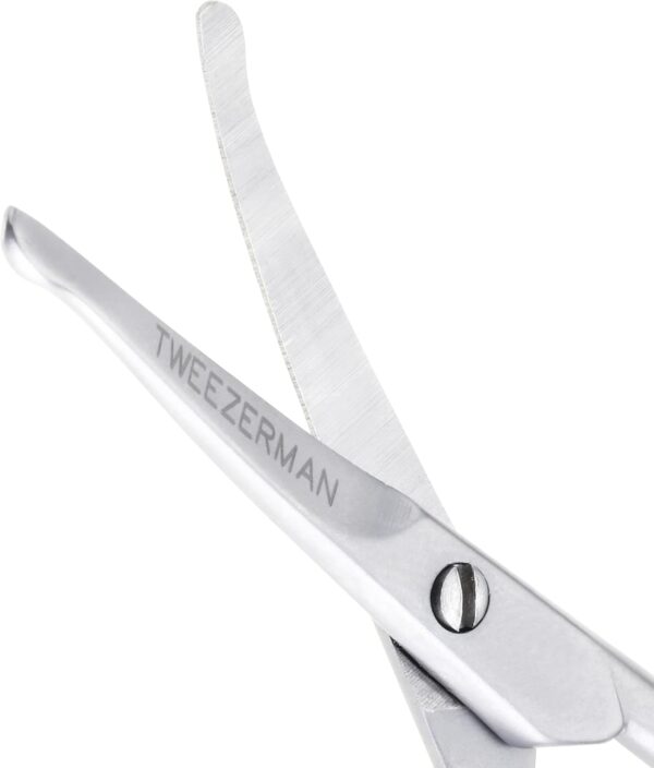 Tweezerman Dog and Cat Stainless Steel Safety Tip Grooming Scissors - Image 2